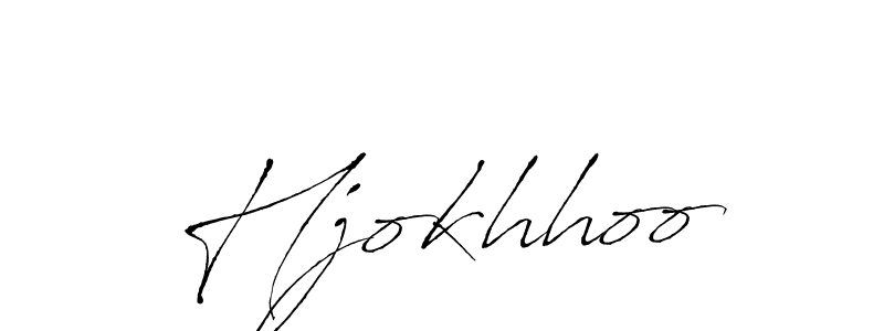 How to make Hjokhhoo name signature. Use Antro_Vectra style for creating short signs online. This is the latest handwritten sign. Hjokhhoo signature style 6 images and pictures png