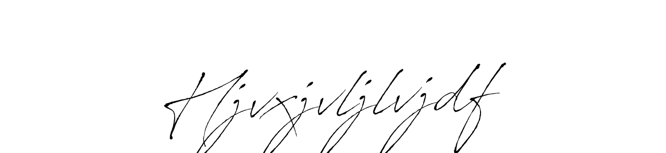 Design your own signature with our free online signature maker. With this signature software, you can create a handwritten (Antro_Vectra) signature for name Hjvxjvljlvjdf. Hjvxjvljlvjdf signature style 6 images and pictures png