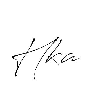 Also we have Hka name is the best signature style. Create professional handwritten signature collection using Antro_Vectra autograph style. Hka signature style 6 images and pictures png