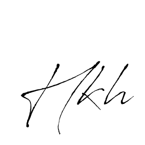 Hkh stylish signature style. Best Handwritten Sign (Antro_Vectra) for my name. Handwritten Signature Collection Ideas for my name Hkh. Hkh signature style 6 images and pictures png