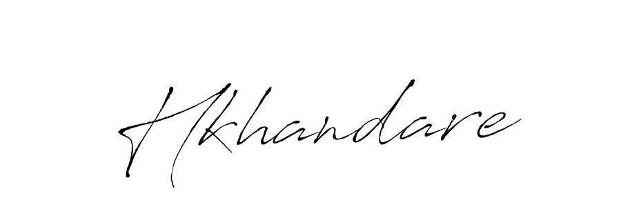 Make a beautiful signature design for name Hkhandare. Use this online signature maker to create a handwritten signature for free. Hkhandare signature style 6 images and pictures png
