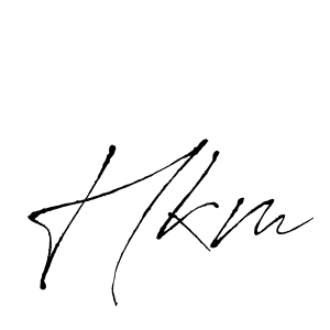 The best way (Antro_Vectra) to make a short signature is to pick only two or three words in your name. The name Hkm include a total of six letters. For converting this name. Hkm signature style 6 images and pictures png