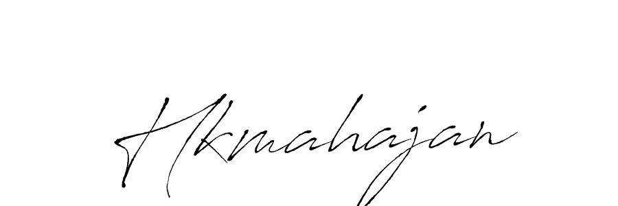 The best way (Antro_Vectra) to make a short signature is to pick only two or three words in your name. The name Hkmahajan include a total of six letters. For converting this name. Hkmahajan signature style 6 images and pictures png