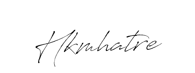 Hkmhatre stylish signature style. Best Handwritten Sign (Antro_Vectra) for my name. Handwritten Signature Collection Ideas for my name Hkmhatre. Hkmhatre signature style 6 images and pictures png