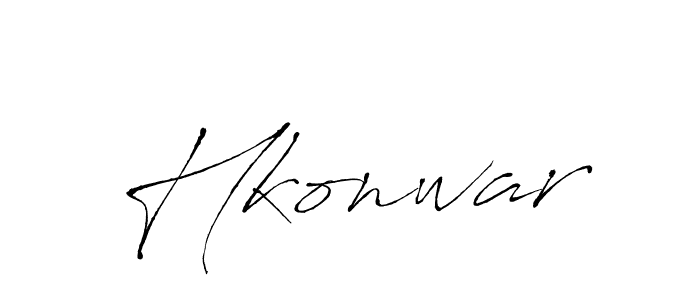 Antro_Vectra is a professional signature style that is perfect for those who want to add a touch of class to their signature. It is also a great choice for those who want to make their signature more unique. Get Hkonwar name to fancy signature for free. Hkonwar signature style 6 images and pictures png