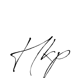 How to make Hkp name signature. Use Antro_Vectra style for creating short signs online. This is the latest handwritten sign. Hkp signature style 6 images and pictures png