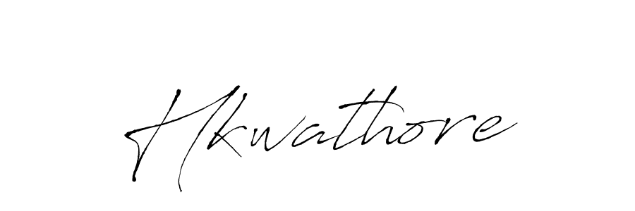 if you are searching for the best signature style for your name Hkwathore. so please give up your signature search. here we have designed multiple signature styles  using Antro_Vectra. Hkwathore signature style 6 images and pictures png