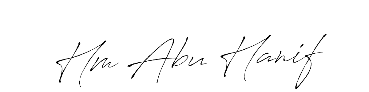Similarly Antro_Vectra is the best handwritten signature design. Signature creator online .You can use it as an online autograph creator for name Hm Abu Hanif. Hm Abu Hanif signature style 6 images and pictures png