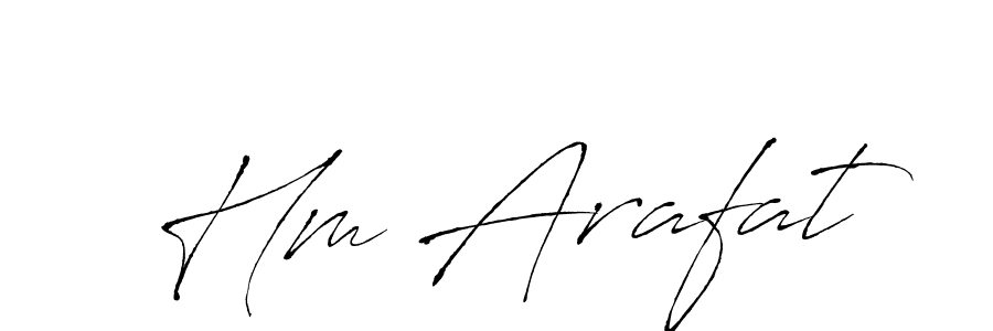 Also we have Hm Arafat name is the best signature style. Create professional handwritten signature collection using Antro_Vectra autograph style. Hm Arafat signature style 6 images and pictures png