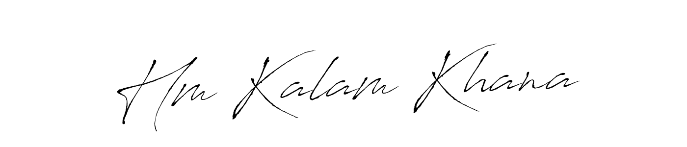 Once you've used our free online signature maker to create your best signature Antro_Vectra style, it's time to enjoy all of the benefits that Hm Kalam Khana name signing documents. Hm Kalam Khana signature style 6 images and pictures png