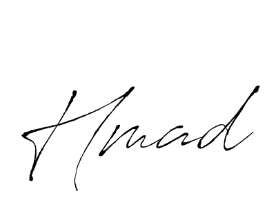 Antro_Vectra is a professional signature style that is perfect for those who want to add a touch of class to their signature. It is also a great choice for those who want to make their signature more unique. Get Hmad name to fancy signature for free. Hmad signature style 6 images and pictures png