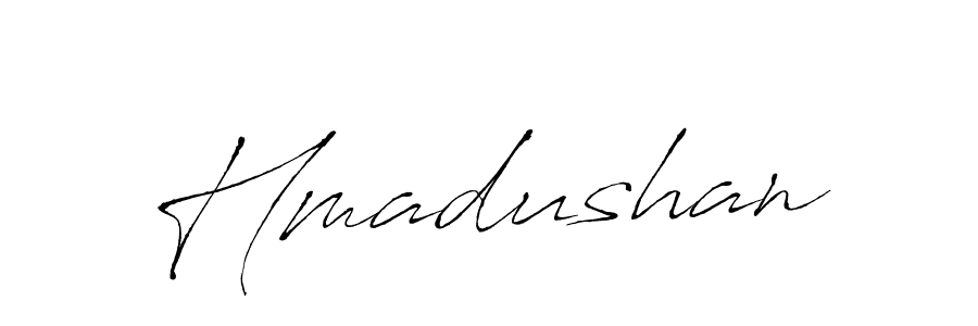 Hmadushan stylish signature style. Best Handwritten Sign (Antro_Vectra) for my name. Handwritten Signature Collection Ideas for my name Hmadushan. Hmadushan signature style 6 images and pictures png