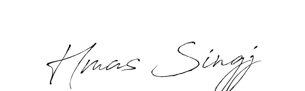 It looks lik you need a new signature style for name Hmas Singj. Design unique handwritten (Antro_Vectra) signature with our free signature maker in just a few clicks. Hmas Singj signature style 6 images and pictures png