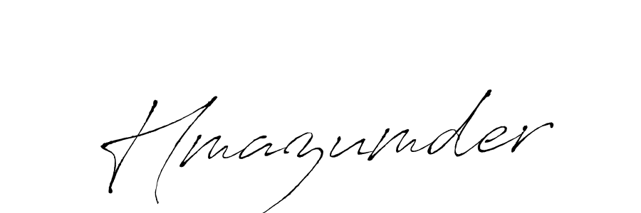 Design your own signature with our free online signature maker. With this signature software, you can create a handwritten (Antro_Vectra) signature for name Hmazumder. Hmazumder signature style 6 images and pictures png