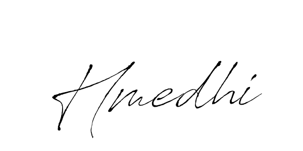 Antro_Vectra is a professional signature style that is perfect for those who want to add a touch of class to their signature. It is also a great choice for those who want to make their signature more unique. Get Hmedhi name to fancy signature for free. Hmedhi signature style 6 images and pictures png