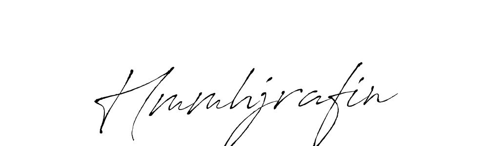 Create a beautiful signature design for name Hmmhjrafin. With this signature (Antro_Vectra) fonts, you can make a handwritten signature for free. Hmmhjrafin signature style 6 images and pictures png