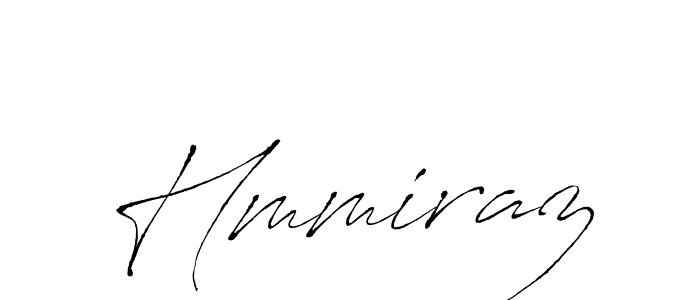 Design your own signature with our free online signature maker. With this signature software, you can create a handwritten (Antro_Vectra) signature for name Hmmiraz. Hmmiraz signature style 6 images and pictures png