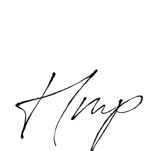 Use a signature maker to create a handwritten signature online. With this signature software, you can design (Antro_Vectra) your own signature for name Hmp. Hmp signature style 6 images and pictures png