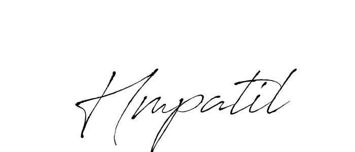 Also we have Hmpatil name is the best signature style. Create professional handwritten signature collection using Antro_Vectra autograph style. Hmpatil signature style 6 images and pictures png