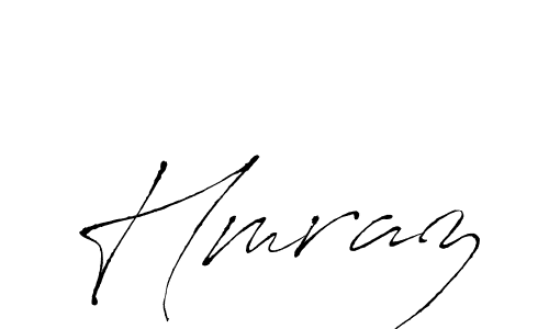 Create a beautiful signature design for name Hmraz. With this signature (Antro_Vectra) fonts, you can make a handwritten signature for free. Hmraz signature style 6 images and pictures png