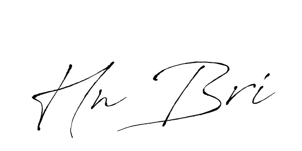 Also we have Hn Bri name is the best signature style. Create professional handwritten signature collection using Antro_Vectra autograph style. Hn Bri signature style 6 images and pictures png