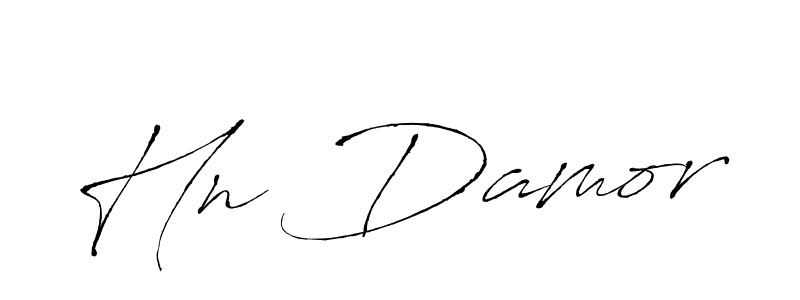 Similarly Antro_Vectra is the best handwritten signature design. Signature creator online .You can use it as an online autograph creator for name Hn Damor. Hn Damor signature style 6 images and pictures png