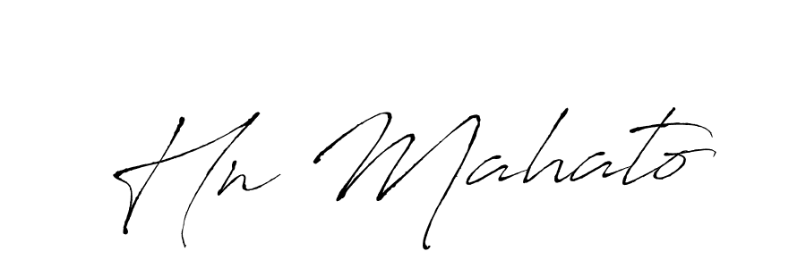 How to Draw Hn Mahato signature style? Antro_Vectra is a latest design signature styles for name Hn Mahato. Hn Mahato signature style 6 images and pictures png