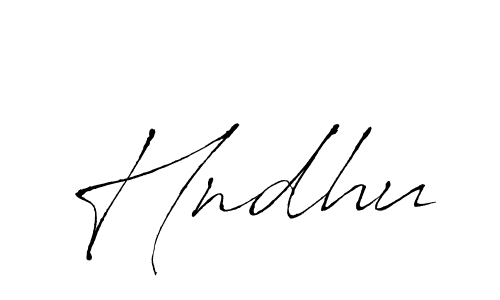 You should practise on your own different ways (Antro_Vectra) to write your name (Hndhu) in signature. don't let someone else do it for you. Hndhu signature style 6 images and pictures png