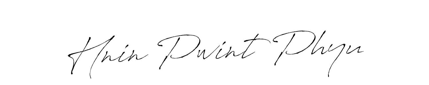 Use a signature maker to create a handwritten signature online. With this signature software, you can design (Antro_Vectra) your own signature for name Hnin Pwint Phyu. Hnin Pwint Phyu signature style 6 images and pictures png