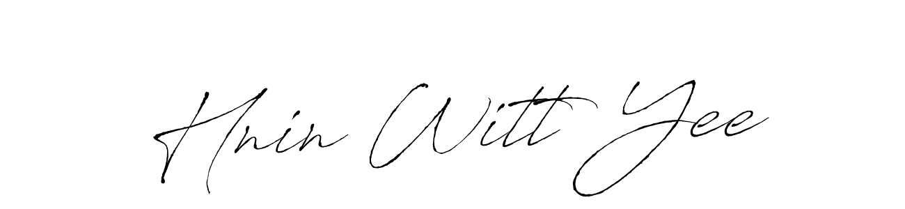 Similarly Antro_Vectra is the best handwritten signature design. Signature creator online .You can use it as an online autograph creator for name Hnin Witt Yee. Hnin Witt Yee signature style 6 images and pictures png