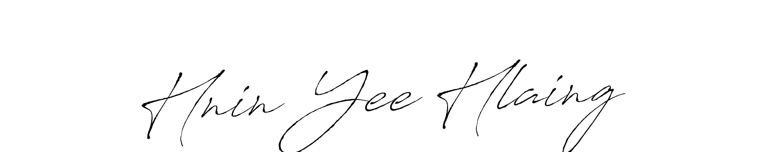 How to make Hnin Yee Hlaing signature? Antro_Vectra is a professional autograph style. Create handwritten signature for Hnin Yee Hlaing name. Hnin Yee Hlaing signature style 6 images and pictures png