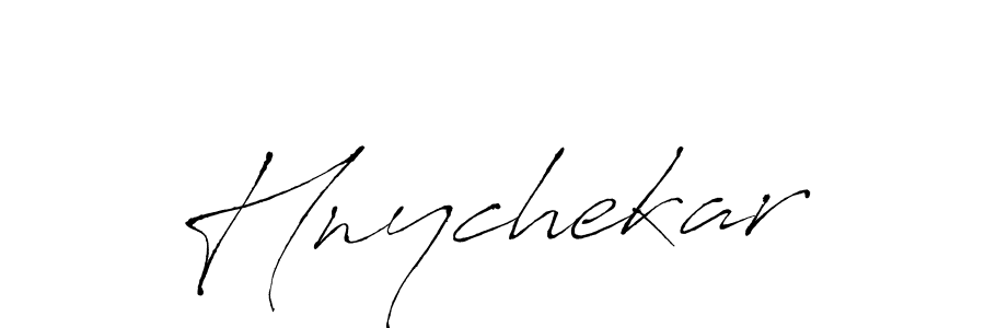 You should practise on your own different ways (Antro_Vectra) to write your name (Hnychekar) in signature. don't let someone else do it for you. Hnychekar signature style 6 images and pictures png