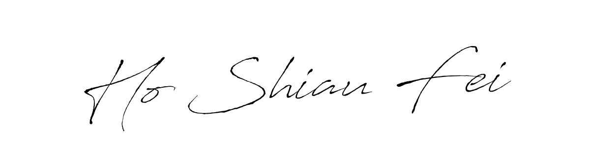 Also we have Ho Shiau Fei name is the best signature style. Create professional handwritten signature collection using Antro_Vectra autograph style. Ho Shiau Fei signature style 6 images and pictures png