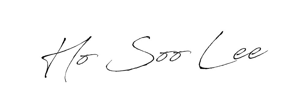 Also we have Ho Soo Lee name is the best signature style. Create professional handwritten signature collection using Antro_Vectra autograph style. Ho Soo Lee signature style 6 images and pictures png