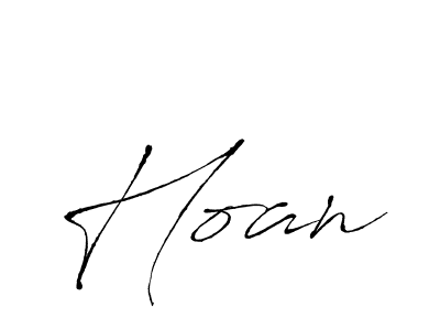 if you are searching for the best signature style for your name Hoan. so please give up your signature search. here we have designed multiple signature styles  using Antro_Vectra. Hoan signature style 6 images and pictures png