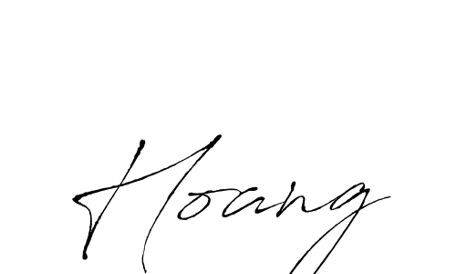 Also we have Hoang name is the best signature style. Create professional handwritten signature collection using Antro_Vectra autograph style. Hoang signature style 6 images and pictures png