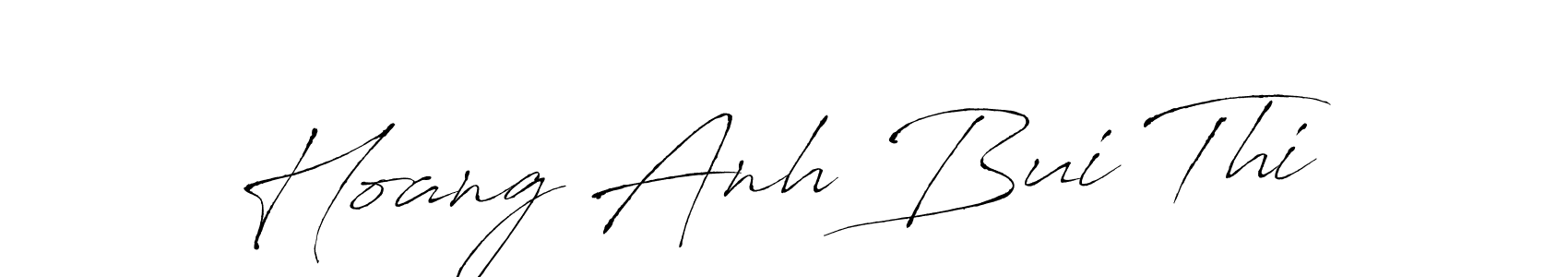 Similarly Antro_Vectra is the best handwritten signature design. Signature creator online .You can use it as an online autograph creator for name Hoang Anh Bui Thi. Hoang Anh Bui Thi signature style 6 images and pictures png