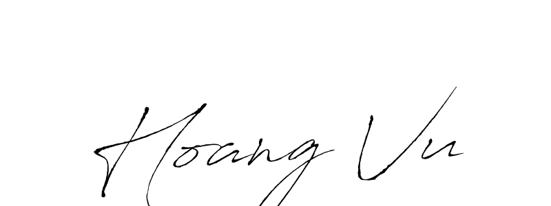 Also You can easily find your signature by using the search form. We will create Hoang Vu name handwritten signature images for you free of cost using Antro_Vectra sign style. Hoang Vu signature style 6 images and pictures png