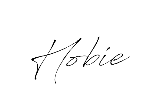Create a beautiful signature design for name Hobie. With this signature (Antro_Vectra) fonts, you can make a handwritten signature for free. Hobie signature style 6 images and pictures png