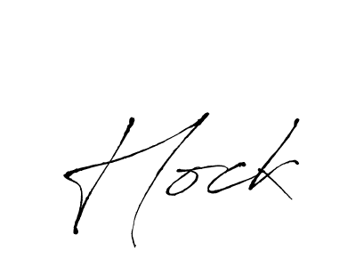 How to make Hock signature? Antro_Vectra is a professional autograph style. Create handwritten signature for Hock name. Hock signature style 6 images and pictures png