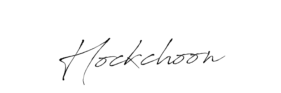 Use a signature maker to create a handwritten signature online. With this signature software, you can design (Antro_Vectra) your own signature for name Hockchoon. Hockchoon signature style 6 images and pictures png