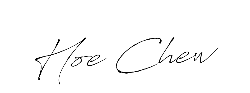 The best way (Antro_Vectra) to make a short signature is to pick only two or three words in your name. The name Hoe Chew include a total of six letters. For converting this name. Hoe Chew signature style 6 images and pictures png