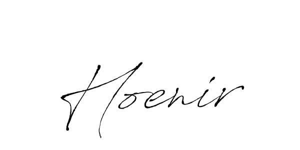 How to make Hoenir name signature. Use Antro_Vectra style for creating short signs online. This is the latest handwritten sign. Hoenir signature style 6 images and pictures png