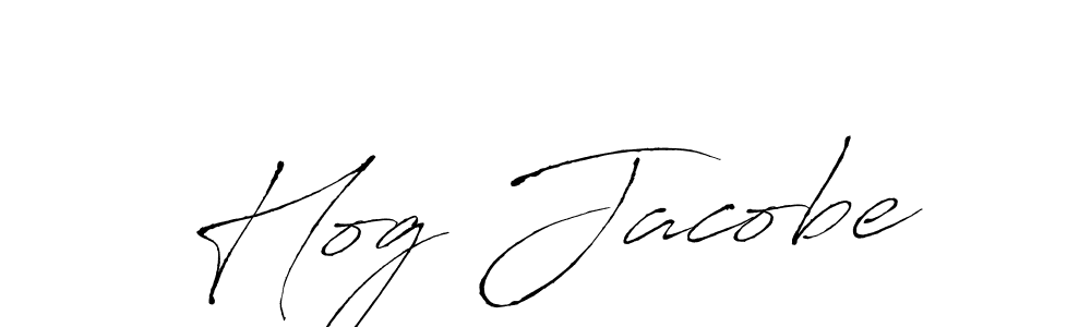You should practise on your own different ways (Antro_Vectra) to write your name (Hog Jacobe) in signature. don't let someone else do it for you. Hog Jacobe signature style 6 images and pictures png
