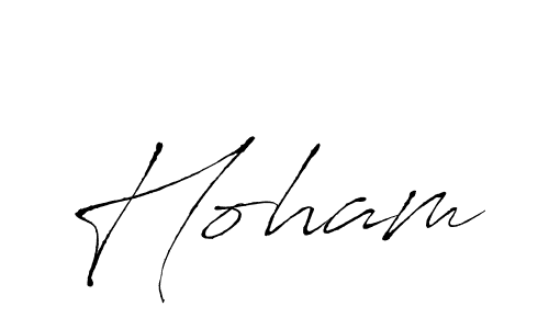 Similarly Antro_Vectra is the best handwritten signature design. Signature creator online .You can use it as an online autograph creator for name Hoham. Hoham signature style 6 images and pictures png