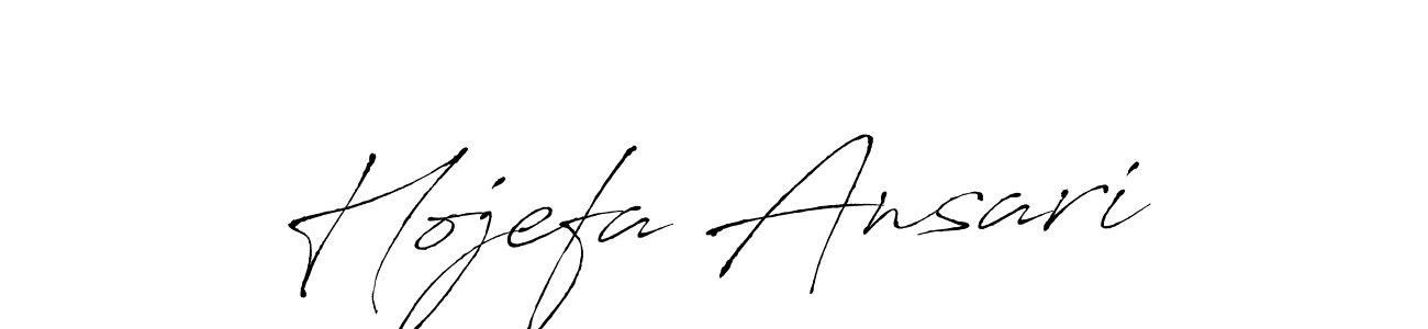 Similarly Antro_Vectra is the best handwritten signature design. Signature creator online .You can use it as an online autograph creator for name Hojefa Ansari. Hojefa Ansari signature style 6 images and pictures png