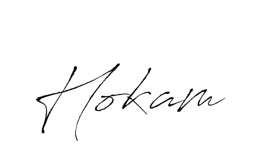 if you are searching for the best signature style for your name Hokam. so please give up your signature search. here we have designed multiple signature styles  using Antro_Vectra. Hokam signature style 6 images and pictures png