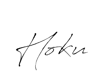 The best way (Antro_Vectra) to make a short signature is to pick only two or three words in your name. The name Hoku include a total of six letters. For converting this name. Hoku signature style 6 images and pictures png