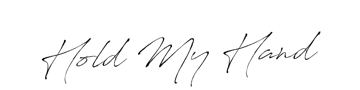 Make a beautiful signature design for name Hold My Hand. With this signature (Antro_Vectra) style, you can create a handwritten signature for free. Hold My Hand signature style 6 images and pictures png