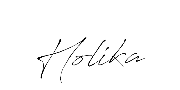 How to make Holika name signature. Use Antro_Vectra style for creating short signs online. This is the latest handwritten sign. Holika signature style 6 images and pictures png